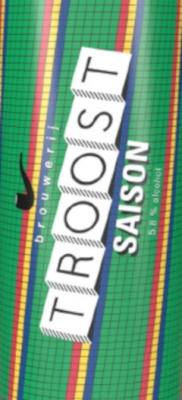 Troost Saison bier etiket Troost Saison bier etiket